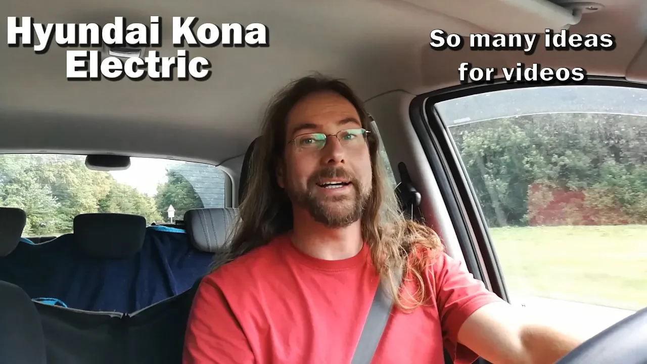 Car Vlog 07 - Hyundai Kona Electric - So many video ideas