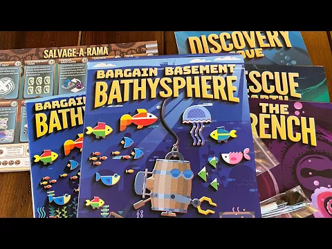 Bargain Basement Bathysphere (WizKids) - Unboxing & Overview