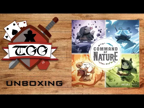 Command of Nature Kickstarter Unboxing