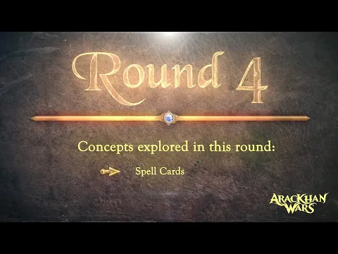 AracKhan Wars competitive battle card game - Spell Cards concept Tutorial 5/5