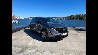 Nissan Ariya 63kWt Advance - helgetest (i Norge)