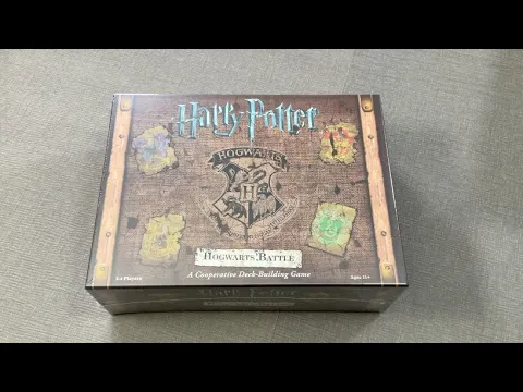 TDG: Harry Potter: Hogwarts Battle unboxing with Ray