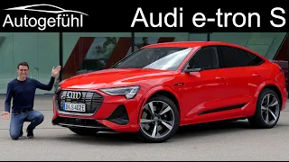 Audi e-tron S sportback - the 1000 NM EV FULL REVIEW 2021 - Autogefühl