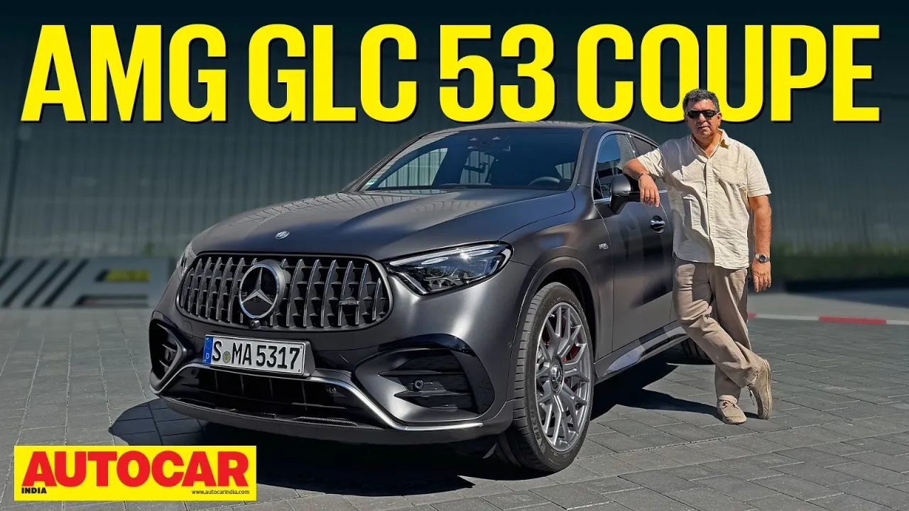 2026 Mercedes-AMG GLC 53 Coupe review - Go to match the show | Autocar India