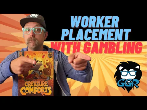 A Worker Placement Game with Risk! - Creature Comforts Review by a Comedian