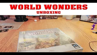 World Wonders Board Game UNBOXING | The Game Warrior | February 4th, 2024