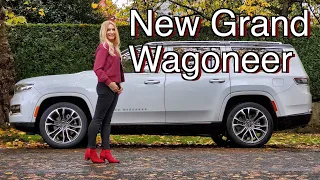 All-New 2022 Grand Wagoneer review // Check out that interior!