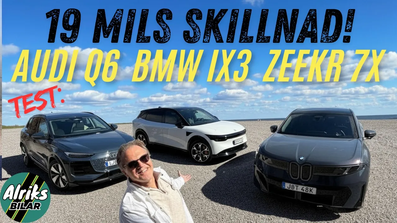 Vi mätte räckvidden på BMW, Audi & Zeekr – resultatet är pinsamt