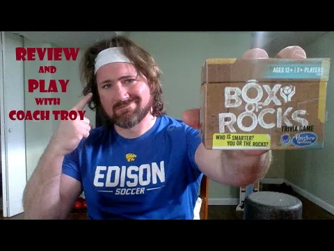 Box of Rocks Trivia Game Review and Play with Coach Troy