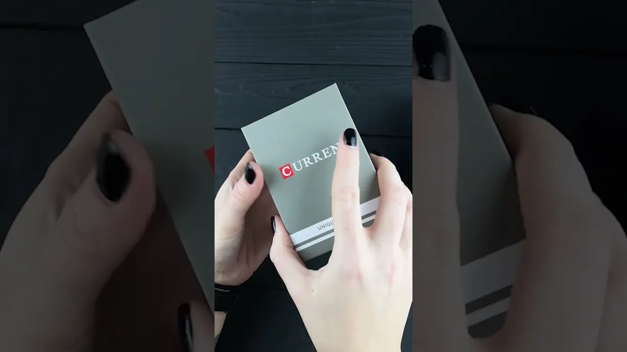 Коробока фирменная Curren Gray-White 1000-0157