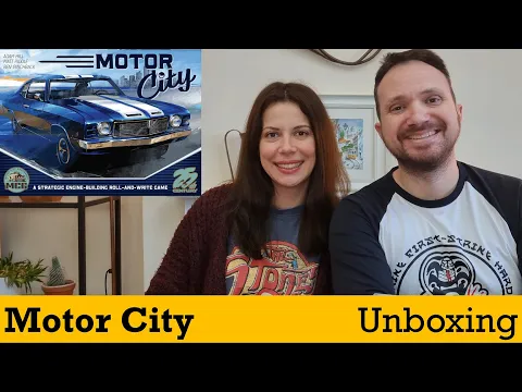 Motor City (Kickstarter version) - Unboxing