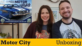 Motor City (Kickstarter version) - Unboxing