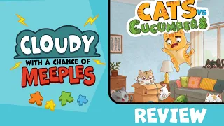 Cats vs Cucumbers Review - Cloudy with a Chance of Meeples