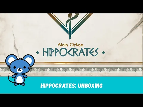 Hippocrates - Unboxing, materiali di gioco e commenti