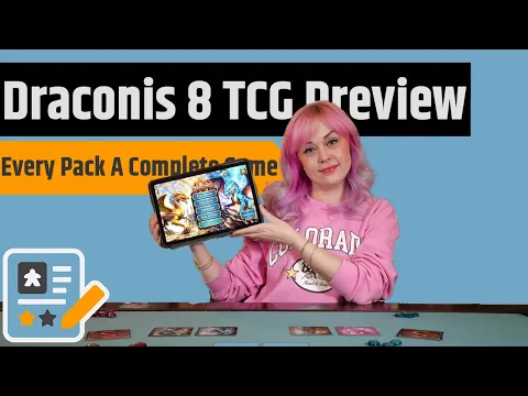 Draconis 8 TCG Preview - Every Pack Is A Complete Game