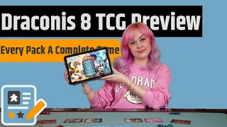 Draconis 8 TCG Preview - Every Pack Is A Complete Game