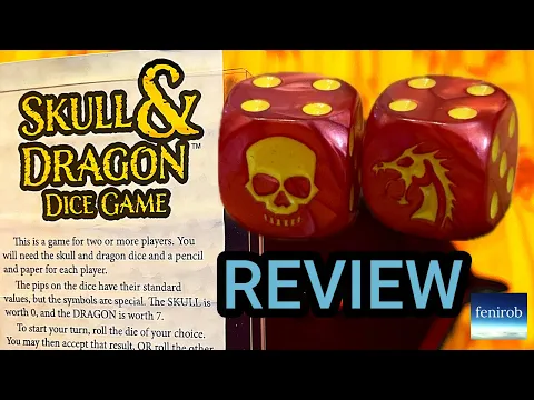 Skull & Dragon Dice Game | Review