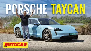 Porsche Taycan review - It's electric and electrifying! | First Drive | Autocar India