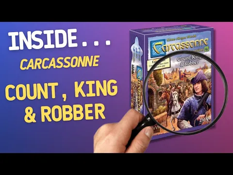 Carcassonne Expansion 6 – Count, King & Robber | Inside with João Ricardo Ep780