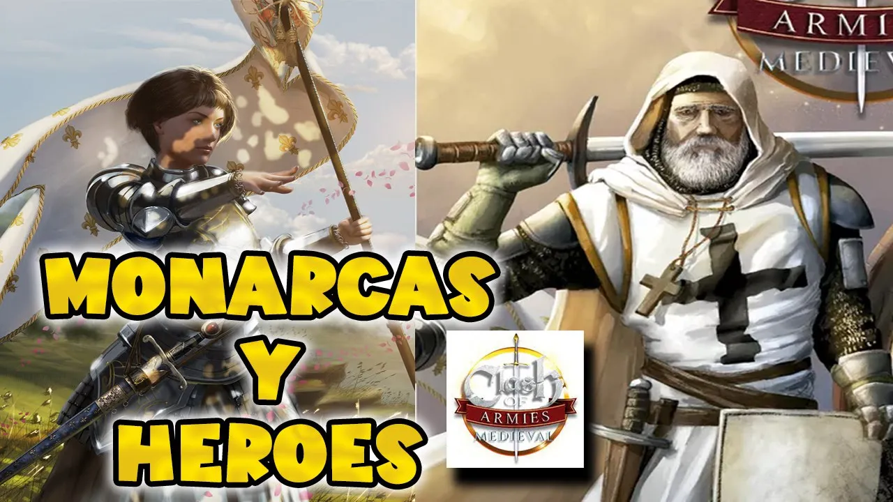 MONARCAS Y HEROES - MINITUTORIAL de Clash of Armies -