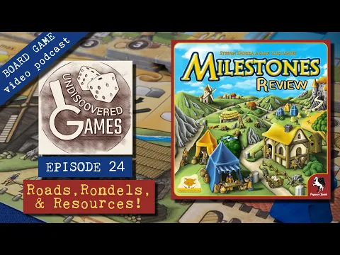 MILESTONES Board Game - Full Tutorial How To Play & Review - Episode 24: Roads, Rondels, & Resources