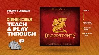(KS) Bloodstones - 4p Teaching & Play-through by Heavy Cardboard