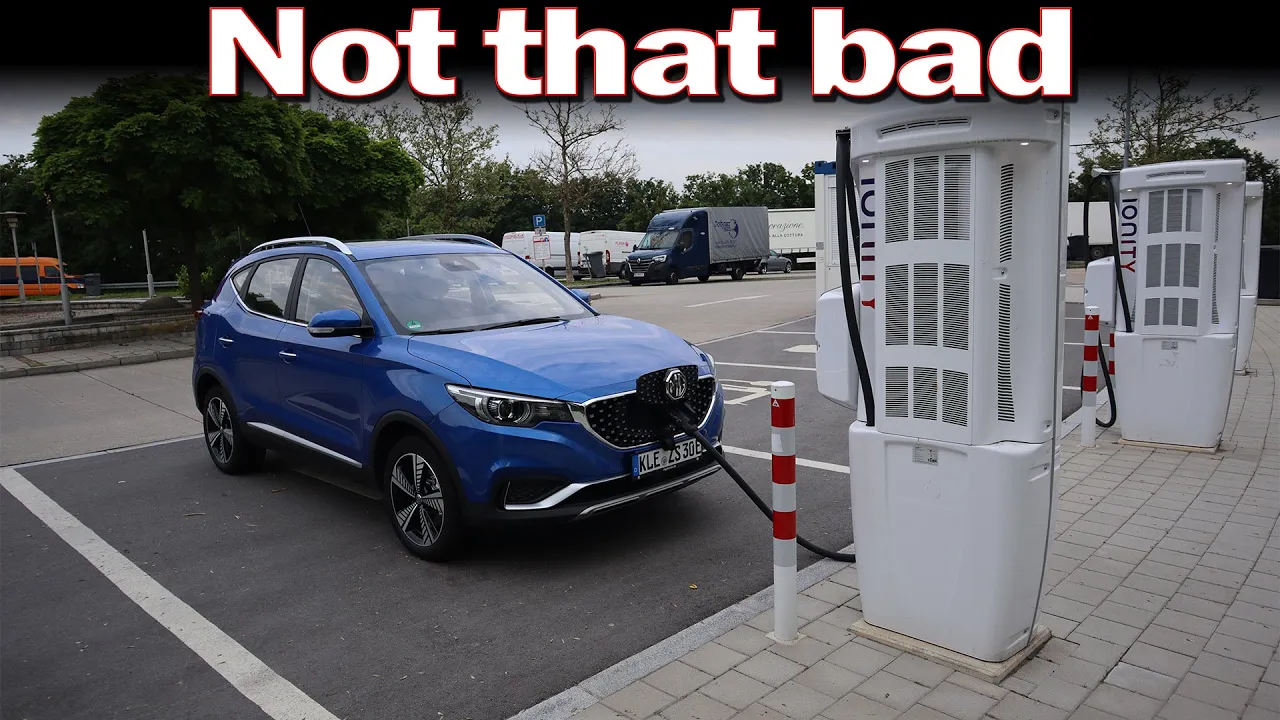 MG ZS EV - 130 km/h full range test