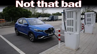MG ZS EV - 130 km/h full range test
