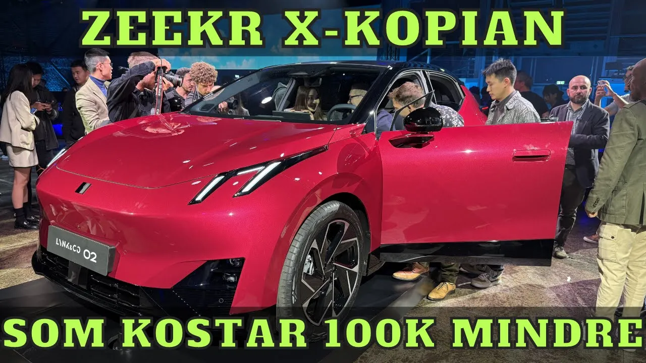 Premiär för Lynk & Co 02 - Sportig crossover under 500K | Elbilsmagasinet