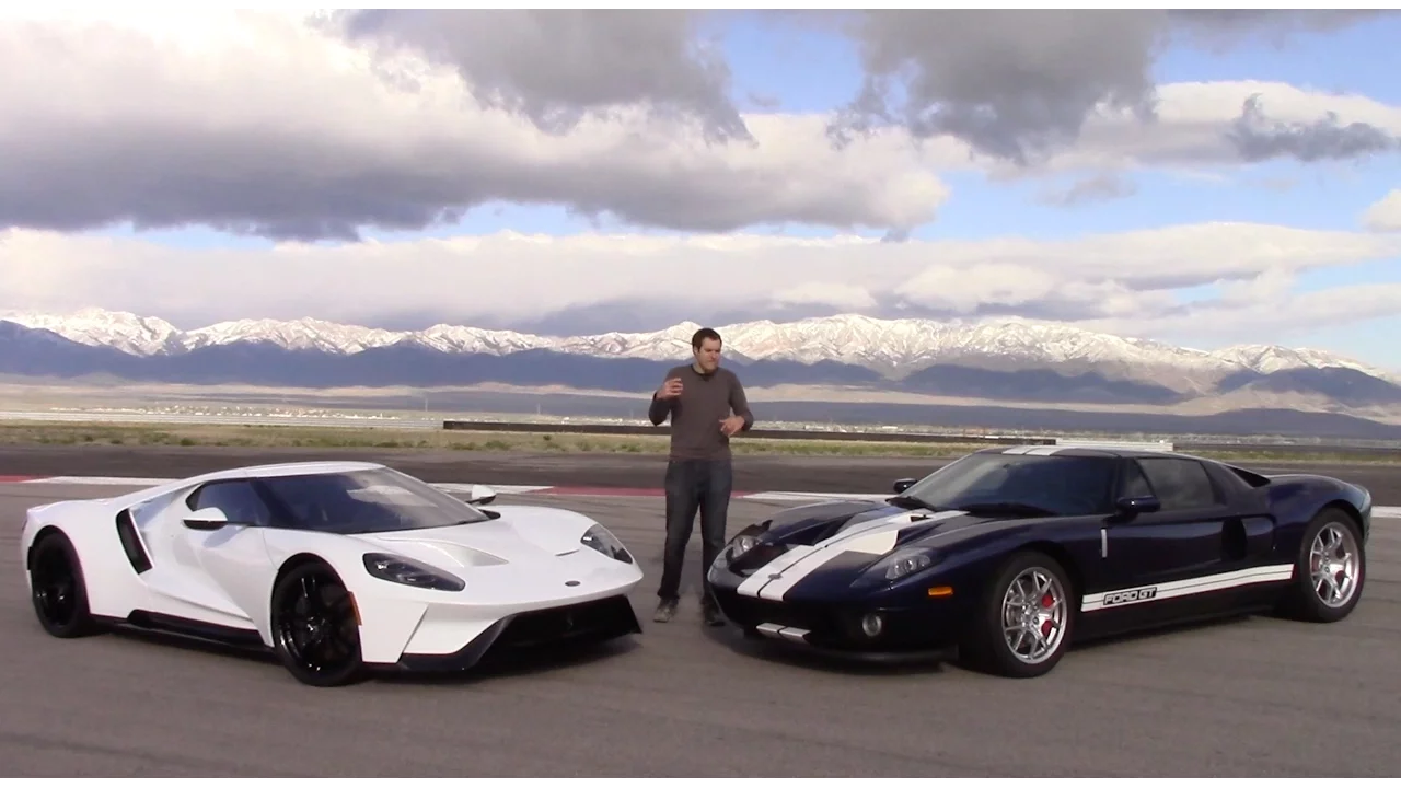 2017 Ford GT vs. 2005 Ford GT: First Comparison Test!