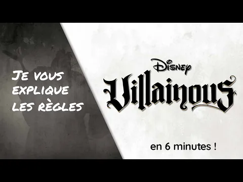 Je vous explique les règles de base de VILLAINOUS en moins de 6 minutes!