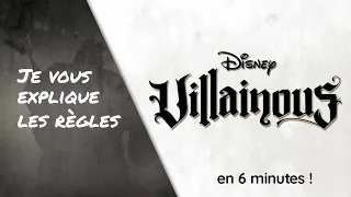 Je vous explique les règles de base de VILLAINOUS en moins de 6 minutes!