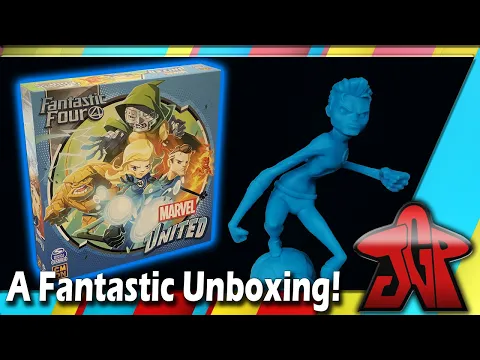 Marvel United: Fantastic Four unboxing