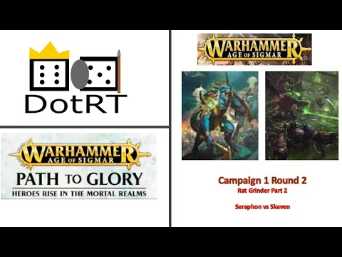 Path to Glory 1 Round 2 Skaven vs Seraphon