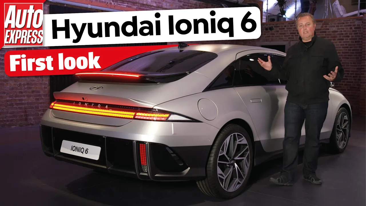 NEW Hyundai Ioniq 6: inspired by Knight Rider!