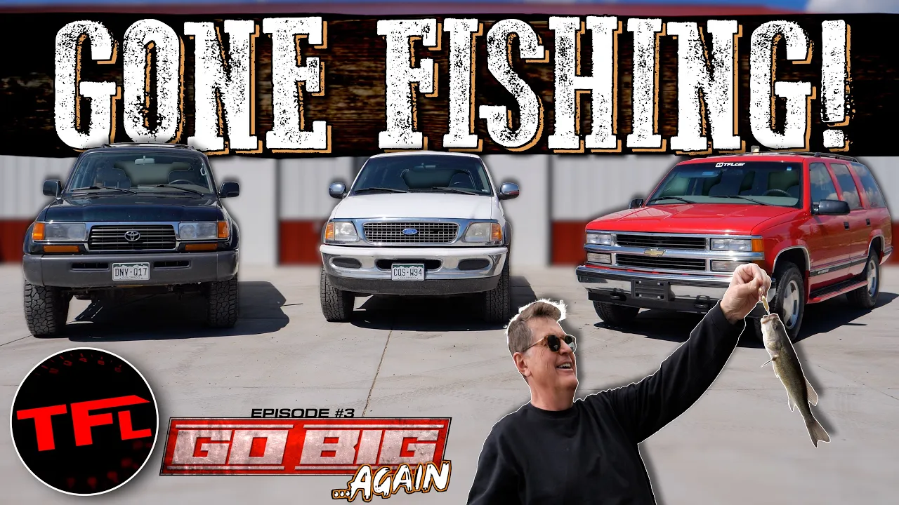 We Take Three OG SUVs Out for the STRANGEST Performance Test Ever! | Go Big Ep. 3