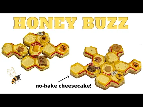 Board Game Bakes | No-Bake Honey Cheesecake from Honey Buzz!