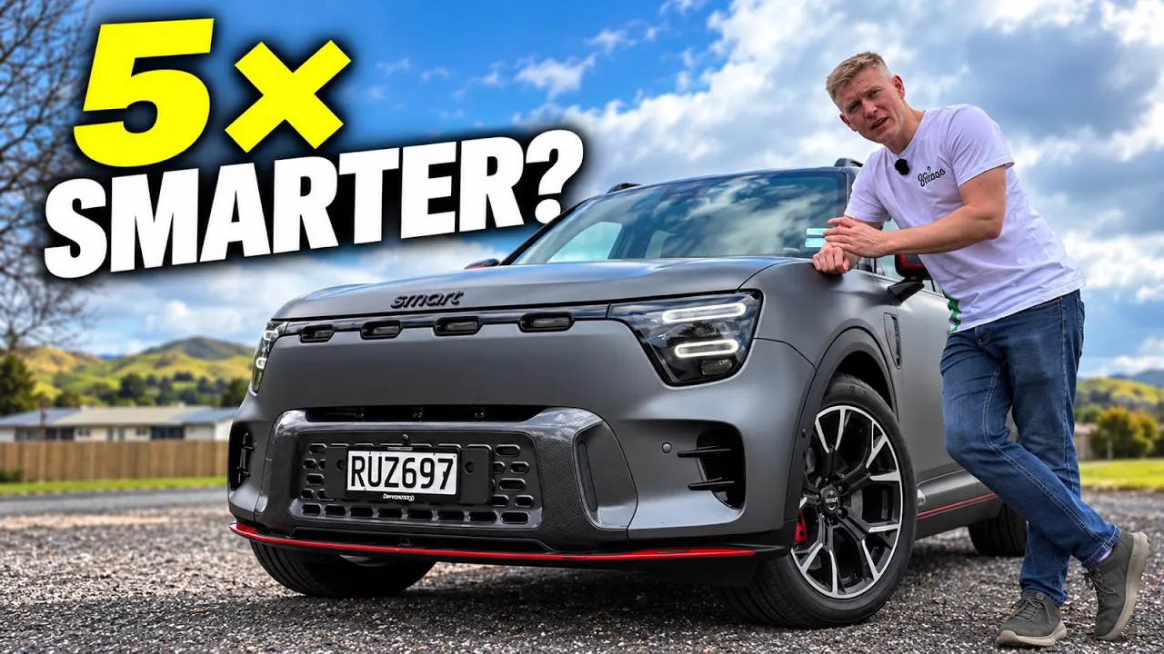 Smart #5 BRABUS Review: Big, Fun, and as Quick as a Ferrari F40.