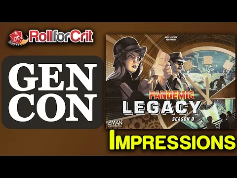 Pandemic Legacy: Season 0 Impressions | Gen Con Online