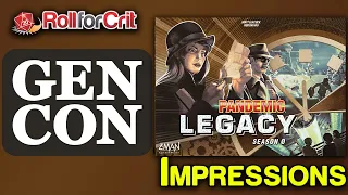Pandemic Legacy: Season 0 Impressions | Gen Con Online