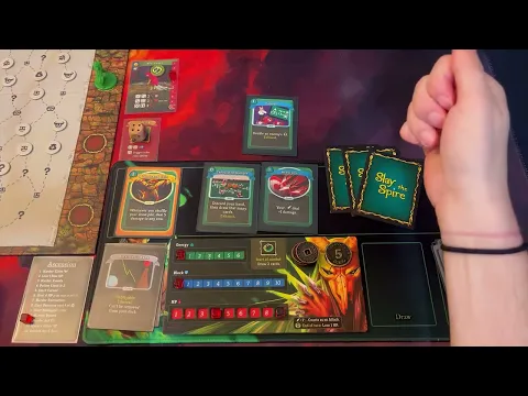 Slay the Spire: The Board Game - Ascension 11 Silent Solo Playthrough