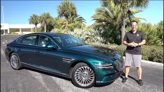 Is the 2023 Genesis G80 Electrified a BETTER luxury sedan than a Mercedes Benz EQS?