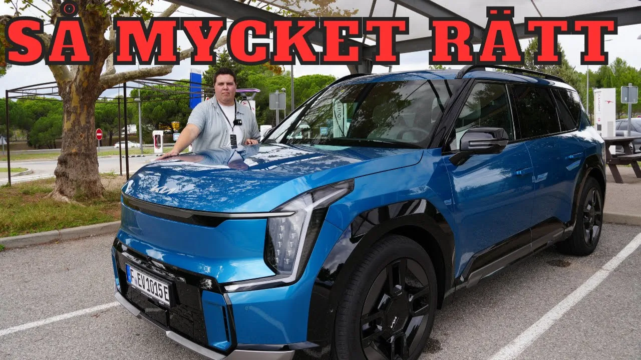 Första provkörningen av Kia EV9 | Elbilsmagasinet