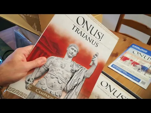 ONUS Traianus & ONUS Pack & ONUS Terrain and Fortresses Kickstarter Unboxing [DE]