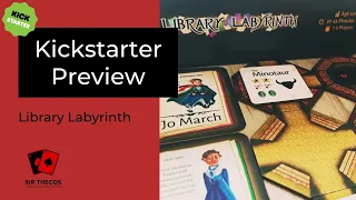 Kickstarter Preview | Library Labyrinth