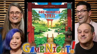 The One Hundred Torii - GameNight! Se8 Ep15 - How to Play and Playthrough