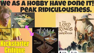 The Lord of the Rings: The Confrontation Ultimate Edition - It's table -Kickstarter Critique Review