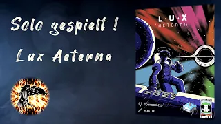 Solo gespielt ! "Lux Aeterna"