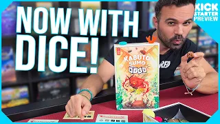 Kabuto Sumo Dice | Kickstarter Preview | Board Game Preview