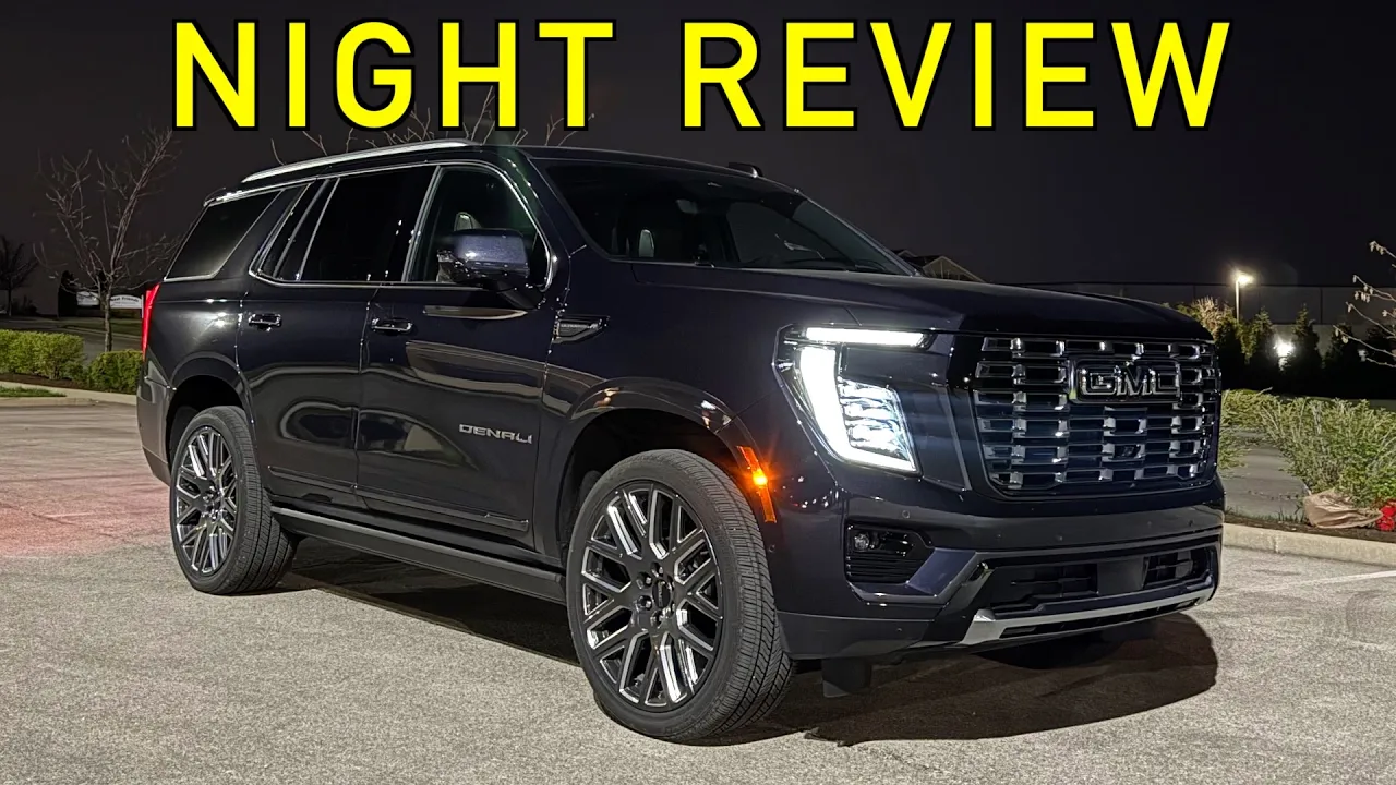LUXURY LIGHTS! -- Does the 2026 GMC Yukon Denali IMPRESS at Night? (Headlights, Exterior & Interior)